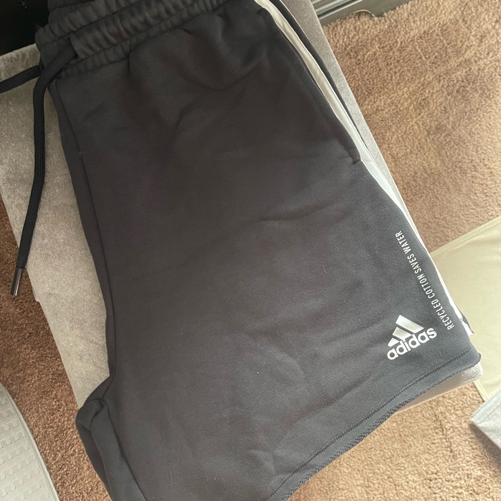 Black and Tan Adidas Shorts!!! Brand new!! With tags! Will also sell separately.